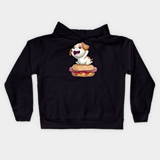 Dog and Hot dog 7106 Kids Hoodie